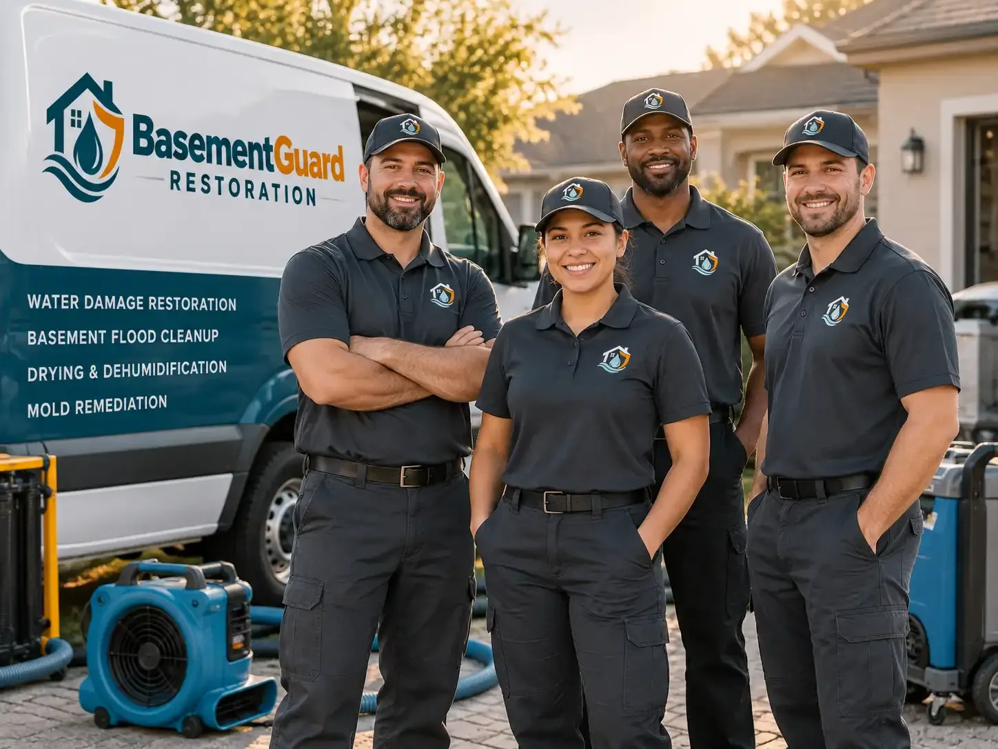 Basement Water Damage Restoration company in Dumont, IA